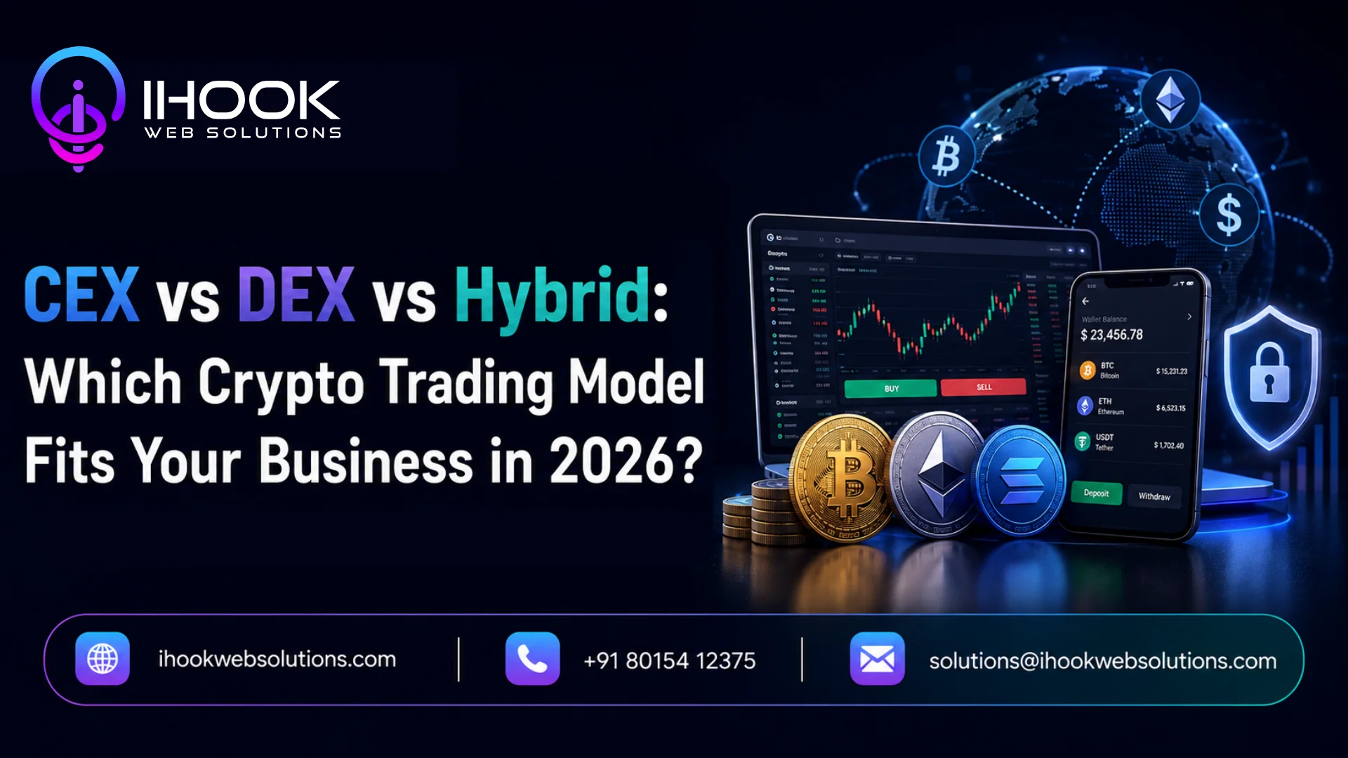 CEX vs DEX vs Hybrid: Which Crypto Trading Model Fits Your Business in 2026?